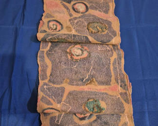 Lot 103: Abstract Textile Scarf