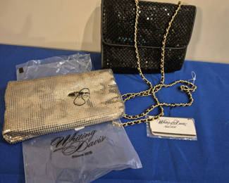 Lot 21: Whiting and Davis Mesh Evening Bags