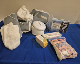Lot 170: Pedicure and Body Care Equipment with Waxing Supplies