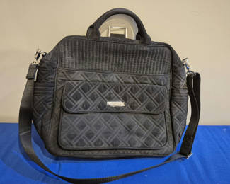 Lot 99: Vera Bradley Black Quilted Shoulder Bag