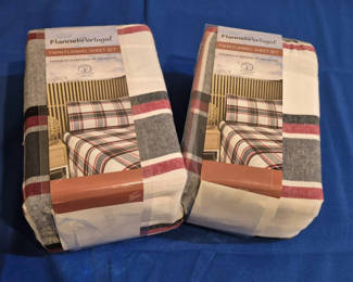 Lot 234: Flannel Portugal Twin Flannel Sheet Sets