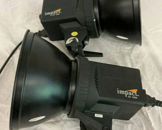 Lot 144: Pair Of Professional Impact Lights No Stands