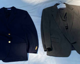 Lot 127: 1 Men’s Dress Jacket, and 1 Suit