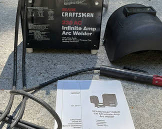 Lot 80: Craftsman 230 AC Arc Welder
