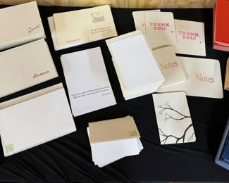 Lot 66: Large Artisan Stationery Supply Lot 