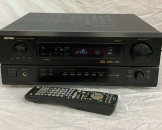 Lot 152: Denon Receiver With Remote