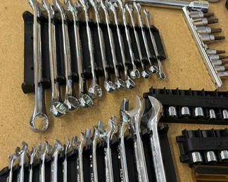 Lot 72: Craftsman Hand Tool Collection: wrenches, sockets, and accessories