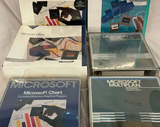 Lot 159: Original 80's Microsoft Programs Never Opened!