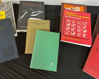 Lot 64: Typography and Printing Books Collection