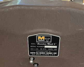 Lot 93: Martin Yale Collator