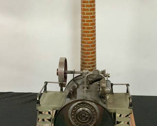 Lot 16: German Steam Engine And Duck Pond