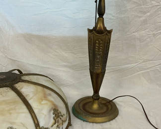Lot 139: Antique Lamp In Need Of Love
