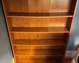 Five-tier bookshelf.