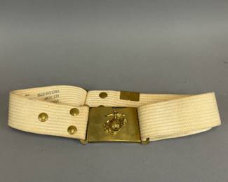 VINTAGE UNITED STATES MARINE CORPS DUTY BELT
