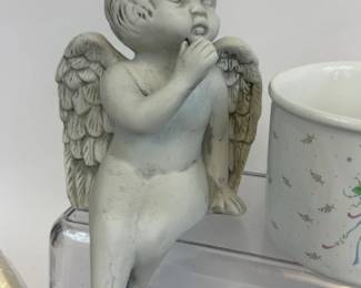 HOME DECOR FIGURINES CHERUB POMANDERS