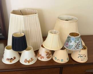 ASSORTED LAMPSHADES