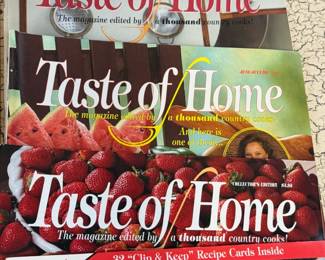 VINTAGE TASTE OF HOME MAGAZINES