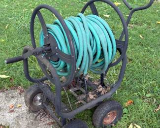 GARDEN HOSE REEL CART