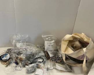 Large Lot Of Jewelry Making Components