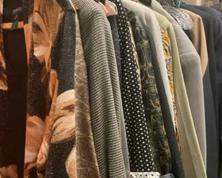 Ladies Dress Jackets, Blouses, And Skirts