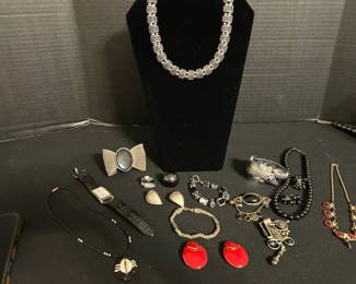 Shiny Black Jewelry