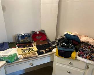 Skirts, Shirts, Leggings, And Tank Tops