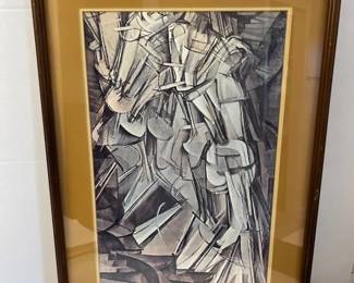Marcel Duchamp Nude Descending A Staircase
