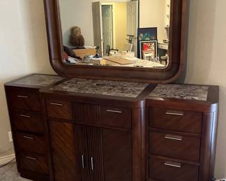 003 Collezione Europa Dresser With Mirror