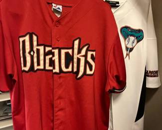 Two Diamondbacks Jerseys