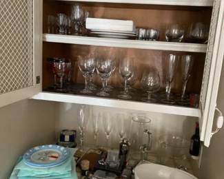 Barware And Decorative Plates