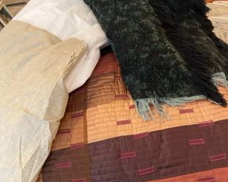 Comforter Bed Skirt And Blanket
