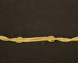 004 18 K Gold Bracelet