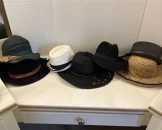 Ladies Variety Of Hats