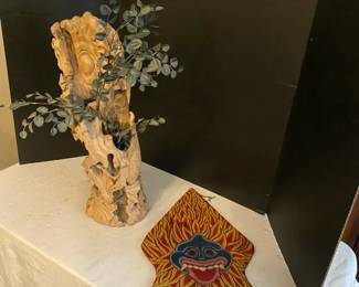 Indonesian Shadow Puppet Piece And More Decor