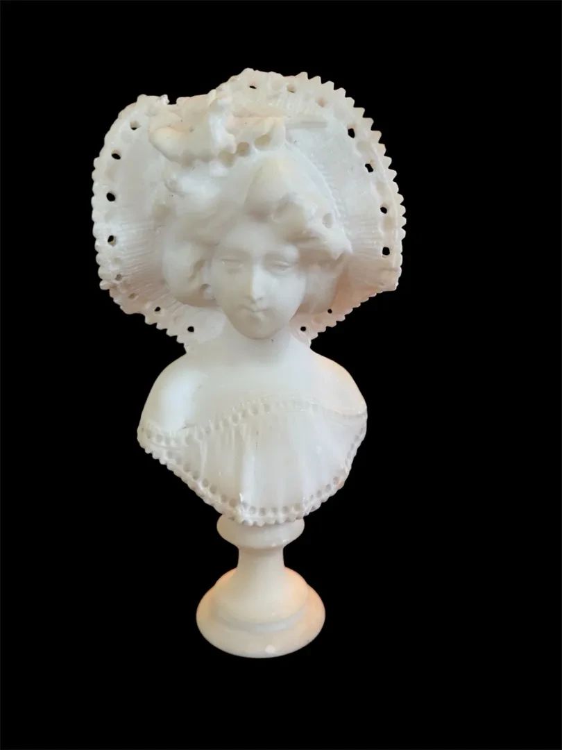 Alabaster Carved Bust