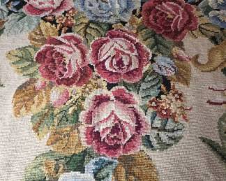 Large Needlepoint Tapestry Or Rug
