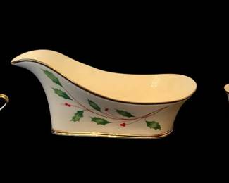 Lenox Holiday Wine Caddy Teacups