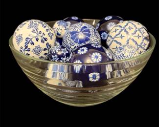 Bormioli Rocco Viva Bowl Chinoiserie Carpet Balls