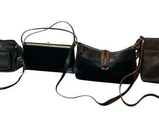 4 Womens Dark Colored Purses