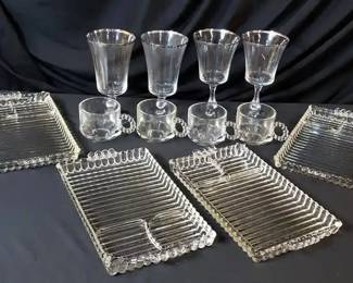 Decorative Glass And Crystal Serving Bundle