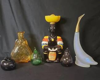 Unique Decanters And Handblown Glass Fruit