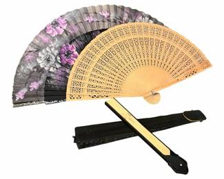 Vintage Folding Hand Fan Collection