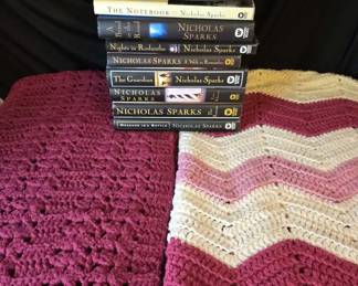 2 Afghans And Great Reads To Curl Up With