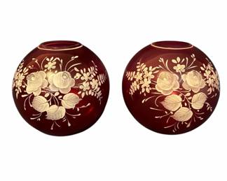 Vintage Bohemian Ball Vases