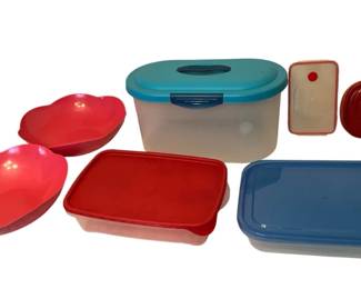 Assortment Of Plastic Containers