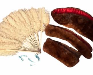 Vintage Mink Fur Accessories