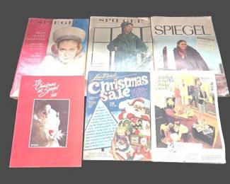 Vintage Mail Order Catalog Lot Sears And Spiegel