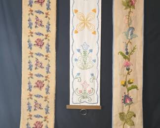 Vintage Floral Butler Bell Pulls