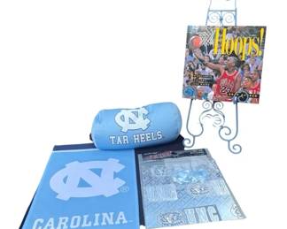 UNC Tar Heels Vintage Hoops Book