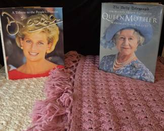 1 Pink, 1 White Afghans And 2 Great Reads